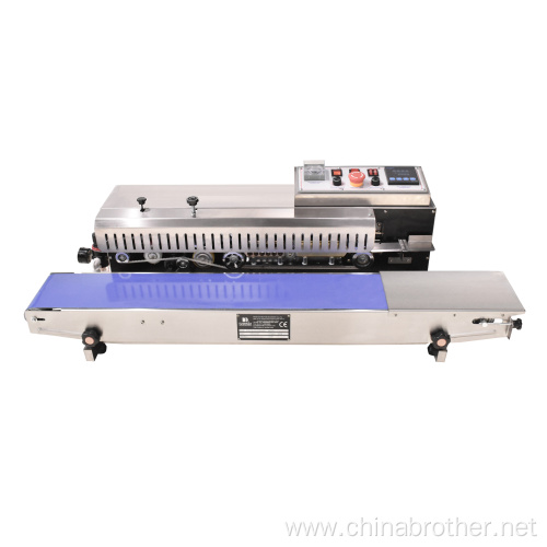 Plastic bag Heat Nitrogen gas Filling band sealer